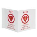 AED 3D wall sign