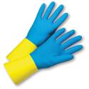 Premium Neoprene over Latex Flock-Lined Gloves