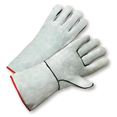 Standard Grey Split Cowhide Leather Welder Glove (Men's)